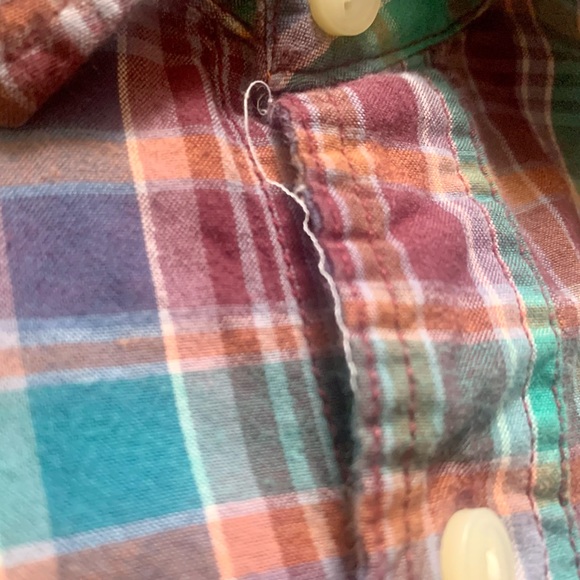Gap Plaid Button Up Shirt - Men’s Small - Picture 4 of 6